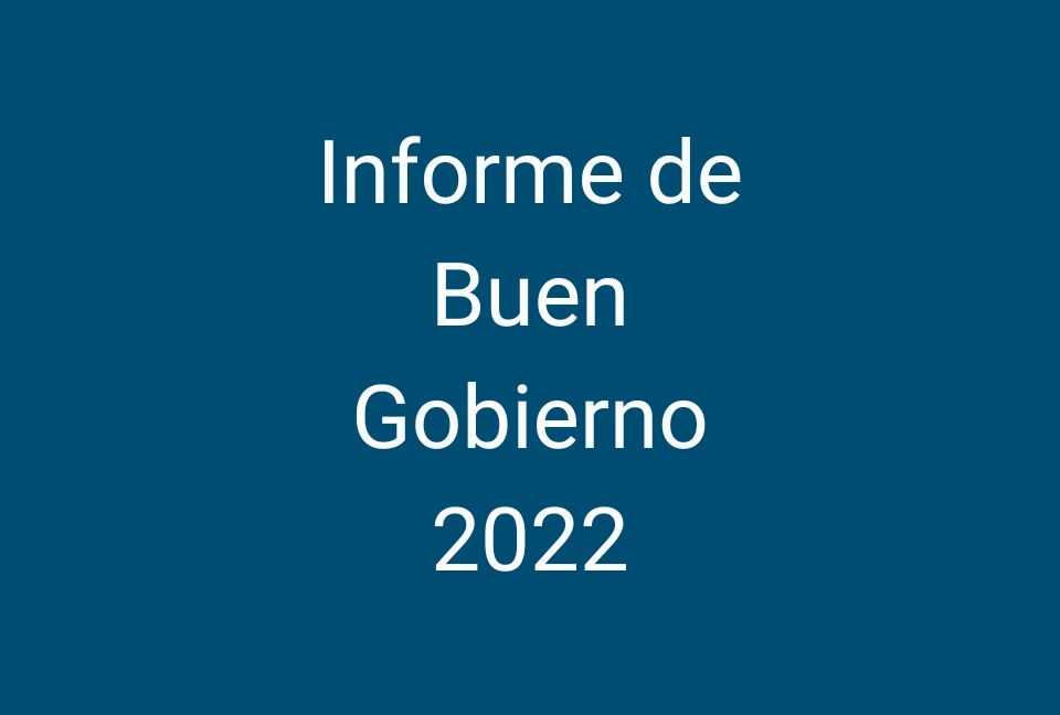 Informe de Buen Gobierno 2022