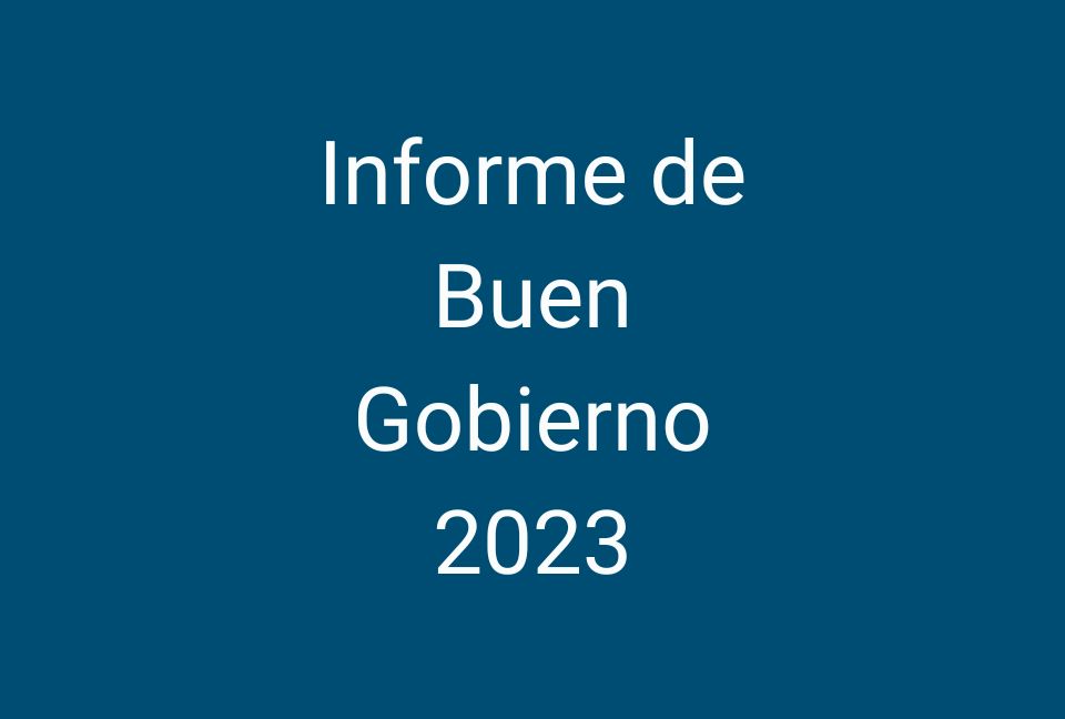 Informe de Buen Gobierno 2023