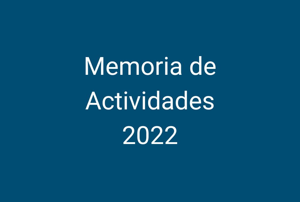 Memoria de Actividades 2022