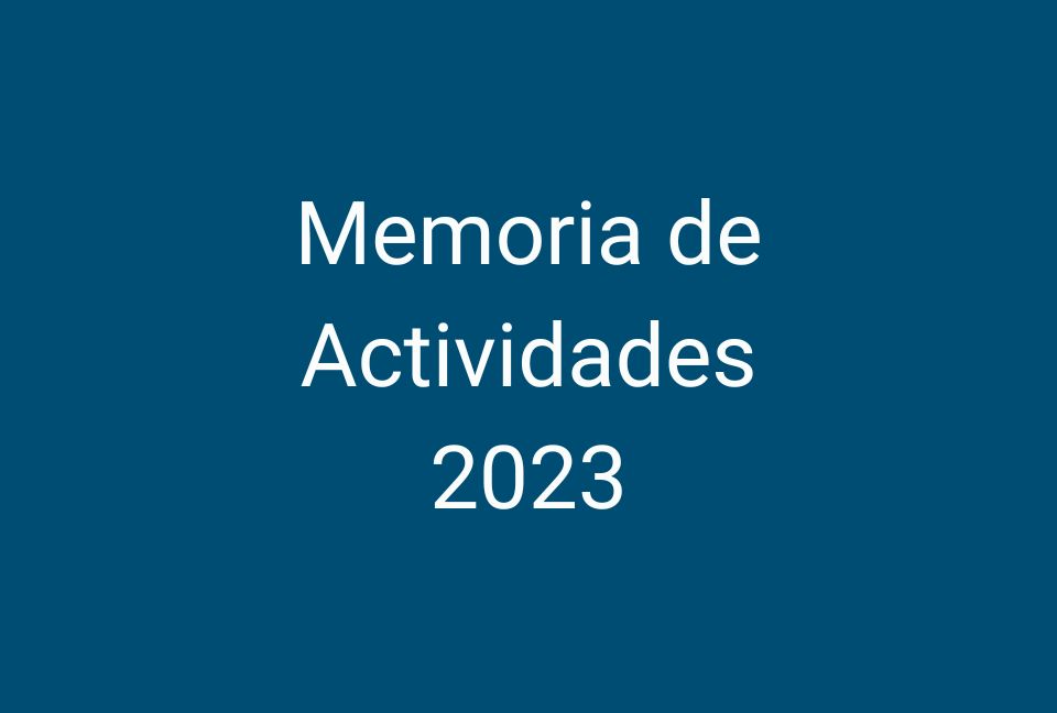 Memoria de Actividades 2023