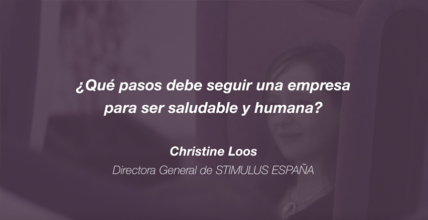 03/02/2017. Jornada Empresa Humana y Saludable: Entrevista Christine Loos, Stimulus