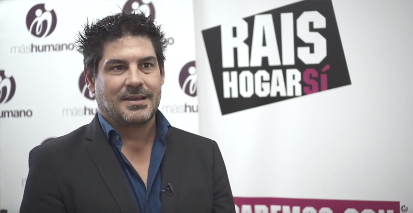 06/11/2018. El presidente de RAIS Fundación, José Luis Caballol, habla sobre la incorporación a la red máshumano