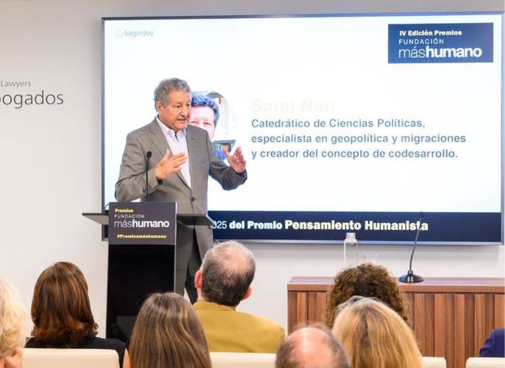 Sami Nair Premio Humanismo Fundacion mashumano 2025