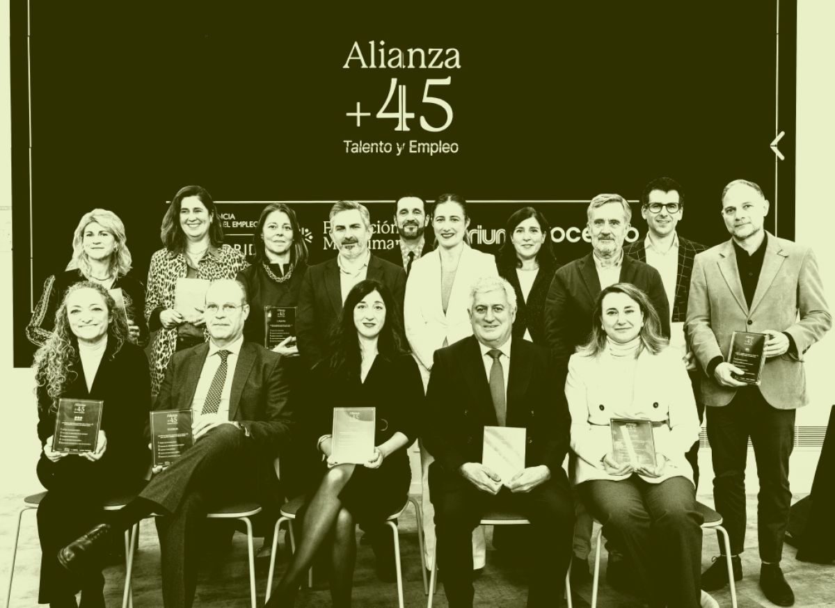 Alianza +45 de Fundación Máshumano, Agencia de Empleo del Ayuntamiento de Madrid y Turium
