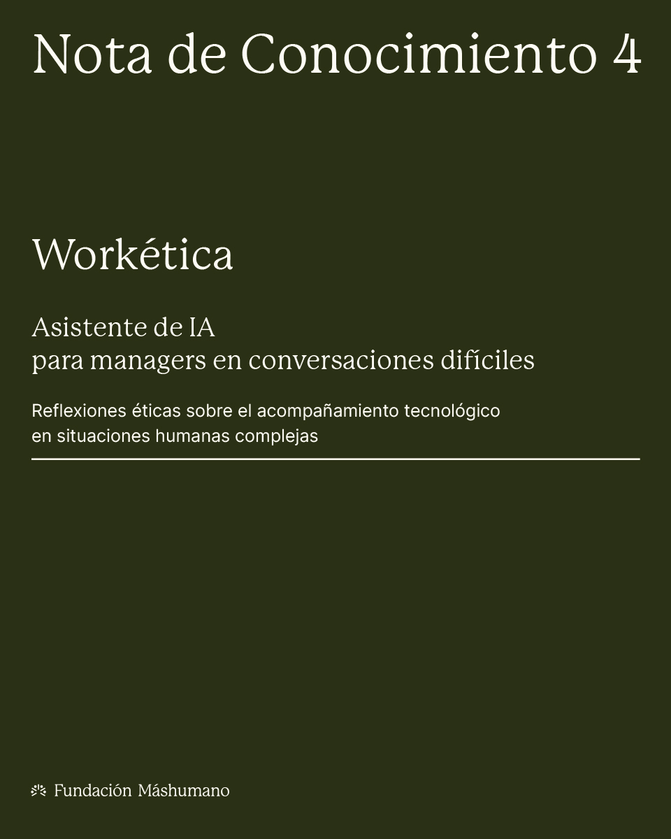 La IA como asistente para conversaciones difíciles. ¿Cómo abordar este uso con visión ética?