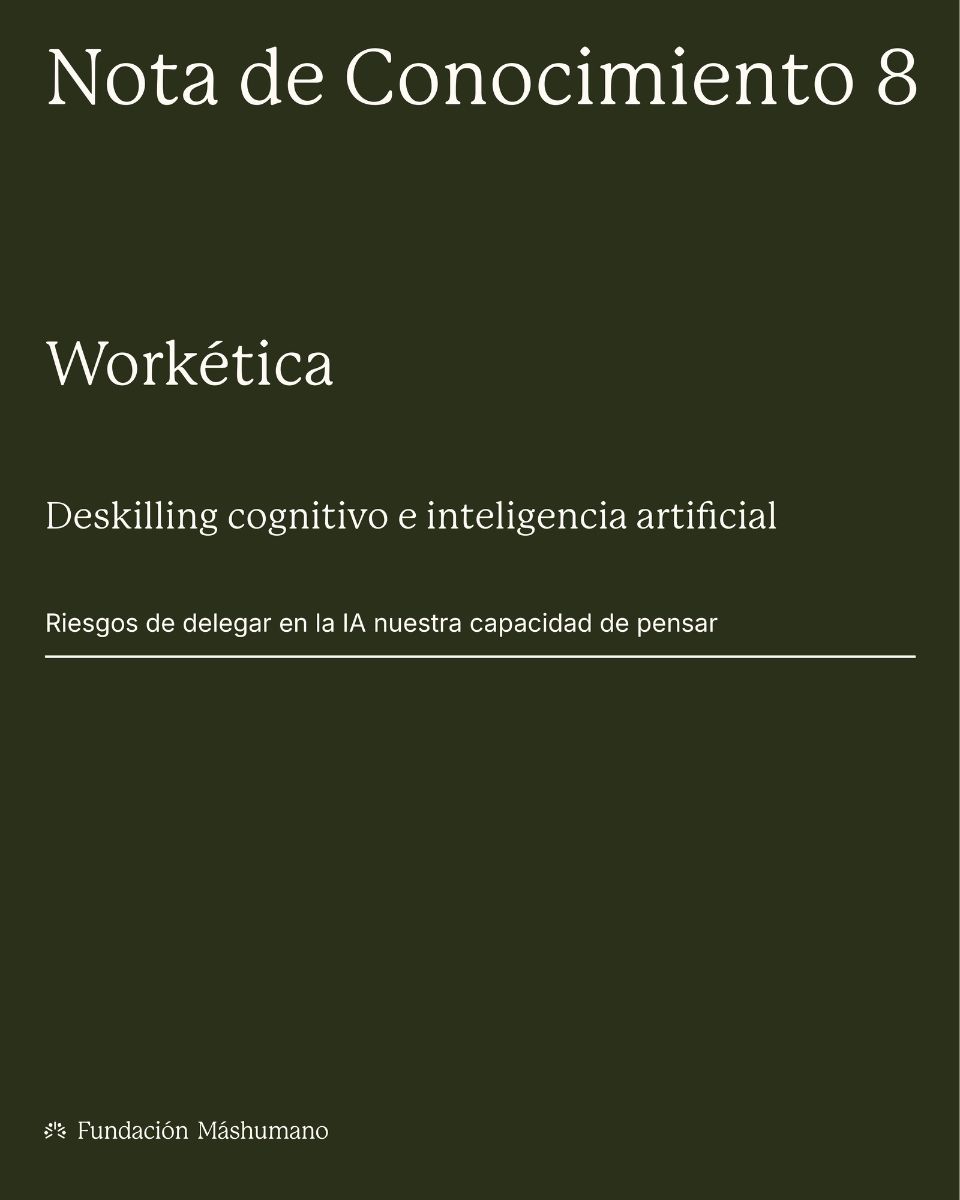 Deskilling cognitivo e inteligencia artificial